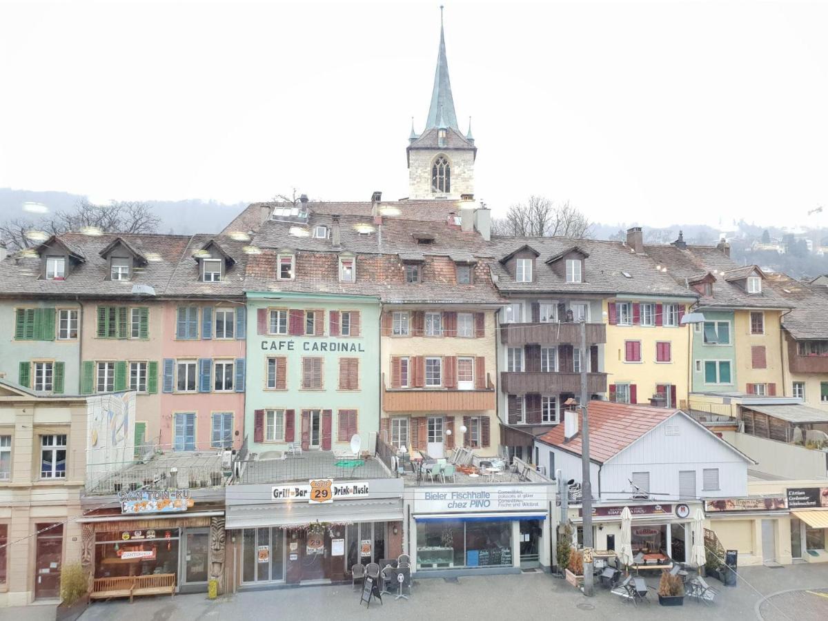 Haus De Philosophe Et Compositeur Rousseau Biel Exteriér fotografie